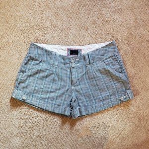 Hurley Brand Plaid Shorts